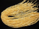 High quality! 1strand $6.79! Yellow Jade Faceted Coin 6x6x4mm 1strand beads (aprx.15inch / 37cm)