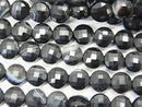 Coin, Onyx Gemstone Beads