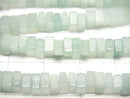 1strand $6.79! Amazonite AA Square Rondelle (Disc) 1strand beads (aprx.15inch / 38cm)
