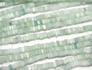 1strand $6.79! Amazonite AA Square Rondelle (Disc) 1strand beads (aprx.15inch / 38cm)