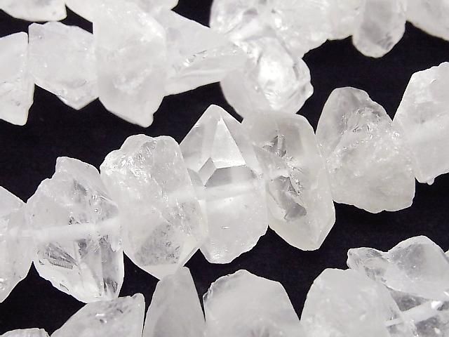 [Video] Crystal Point Rough Rock Nugget 1-strand beads (approx. 15 inches/38 cm)