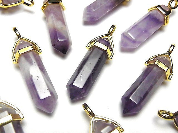 Accessories, Amethyst, Pendant, Point Gemstone Beads