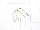 14KGF Earwire 10x12mm Gauge 0.5mm 1pair