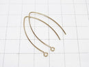 14KGF Earwire 32x17mm 1pair