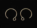 14KGF Earwire 13x12mm 1pair !
