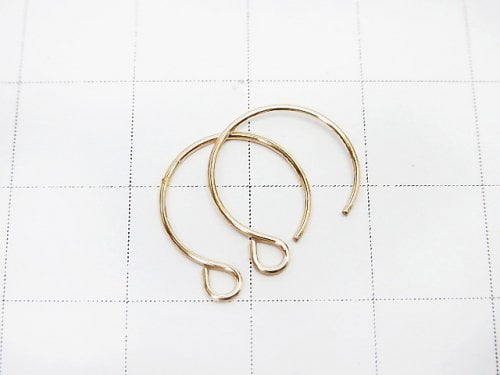 14KGF Earwire 13x12mm 1pair !