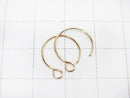 14KGF Earwire 13x12mm 1pair !