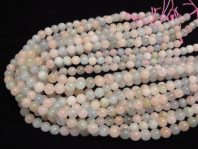 [Video]1strand $14.99! Beryl mix (multicolor Aquamarine) AA Round 8mm 1strand beads (aprx.15inch / 38cm)