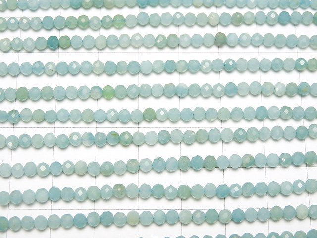 High Quality!  1strand $5.79! Amazonite AA++ Faceted Round 3mm  1strand beads (aprx.15inch/38cm)