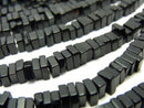 Onyx Square Rondelle (Disc) 1strand beads (aprx.15inch/36cm)