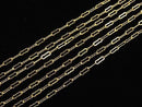 14KGF Wave Chain 4.0x1.4mm 10cm