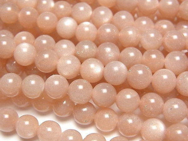 Moonstone, Round Gemstone Beads