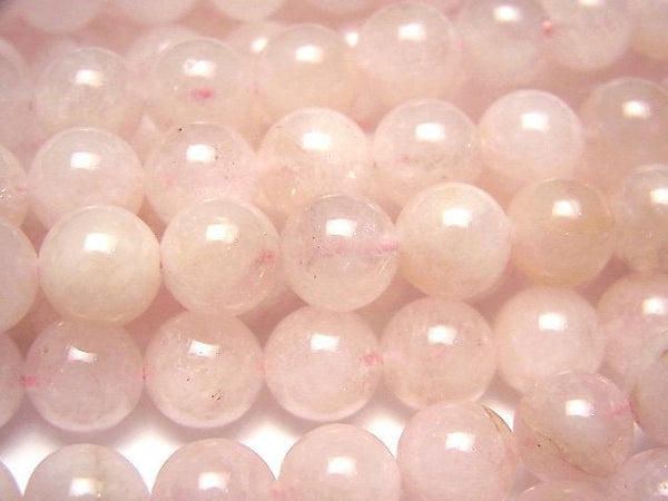 Morganite, Round Gemstone Beads