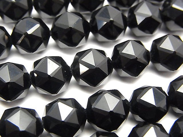 Black Crystal (Morion) Gemstone Beads
