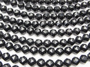 [Video]High Quality! Tibetan Morion Crystal Quartz AAA Star Faceted Round 10mm 1/4-1strand beads (aprx.15inch/36cm)