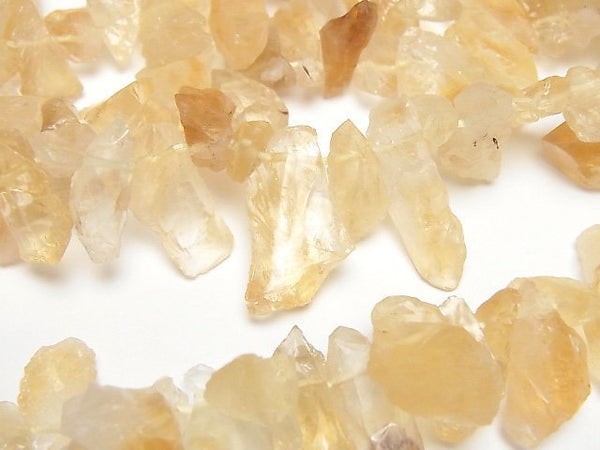 [Video]Citrine AAA- Rough Rock Nugget Top Side Drilled Hole half or 1strand beads (aprx.15inch/38cm)