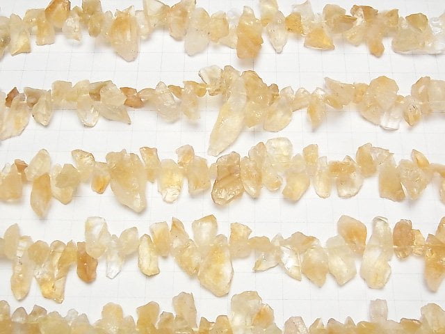 [Video]Citrine AAA- Rough Rock Nugget Top Side Drilled Hole half or 1strand beads (aprx.15inch/38cm)