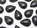 [Video] Onyx AAA Pear shape Cabochon 18x13mm 3pcs