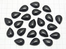 [Video] Onyx AAA Pear shape Cabochon 18x13mm 3pcs