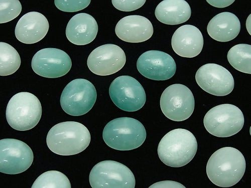 Amazonite AA++ Oval  Cabochon 12x10mm 5pcs $4.79!