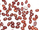 [Video] Red Agate AAA Oval Cabochon 6x4mm 10pcs