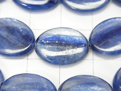 Kyanite AA++ Oval 16x12x4mm half or 1strand (aprx.15inch/37cm)