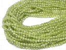 [Video] High Quality! Peridot AAA- Cube Shape 4x4x4mm half or 1strand beads (aprx.15inch/37cm)