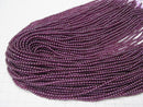 [Video]India Garnet AAA Round 3mm 1strand beads (aprx.15inch/37cm)