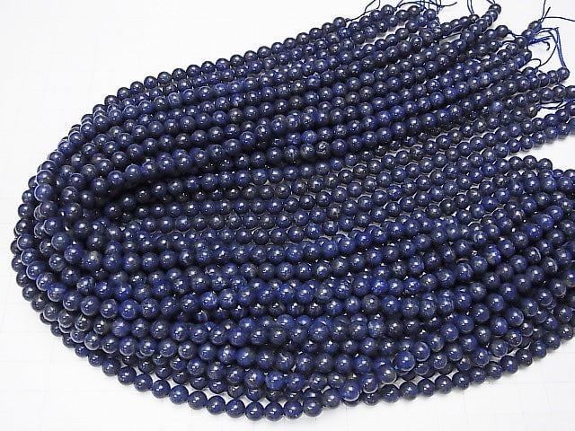 1strand $8.79! Lapislazuli AA Round 6mm 1strand (aprx.15inch/38cm)