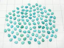 [Video] Arizona Kingman Turquoise AAA- Pear shape Cabochon 4x3mm 10pcs