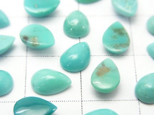 Arizona Kingman Turquoise AAA- Pear shape Cabochon 7x5mm 5pcs $14.99!