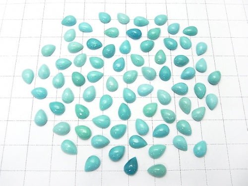 Arizona Kingman Turquoise AAA- Pear shape Cabochon 7x5mm 5pcs $14.99!