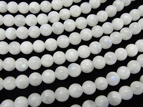 Rainbow Moonstone AA Round 6mm 1strand beads (aprx.15inch/36cm)