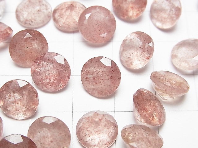 [Video] High Quality Pink Epidot AAA Undrilled Round Faceted 10x10x6mm 5pcs $11.79!