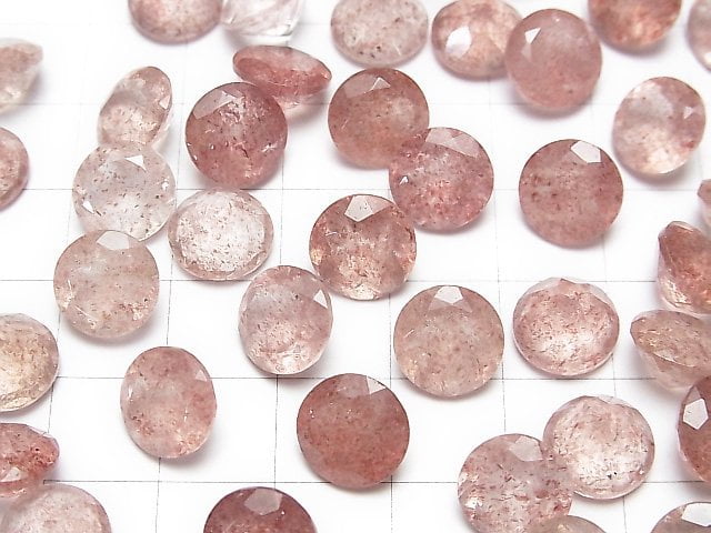 [Video] High Quality Pink Epidot AAA Undrilled Round Faceted 10x10x6mm 5pcs $11.79!