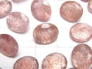 [Video] High Quality Pink Epidot AAA Undrilled Oval Faceted 12x10mm 4pcs
