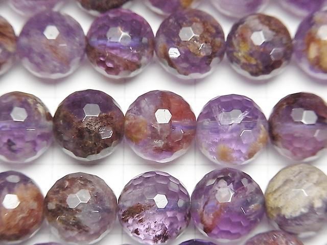 [Video] Garden Amethyst AAA - 128 Faceted Round 10mm Half or 1 Strand Beads (approx. 15 inches/36 cm)