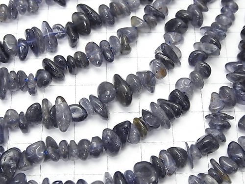 [Video] 1strand $4.79! Iolite AA+ Chips (Small Nugget ) 1strand beads (aprx.15inch/37cm)