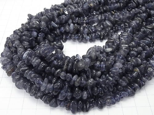 [Video] 1strand $4.79! Iolite AA+ Chips (Small Nugget ) 1strand beads (aprx.15inch/37cm)