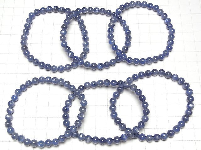 [Video] Kyanite AAA- Round 6mm Bracelet