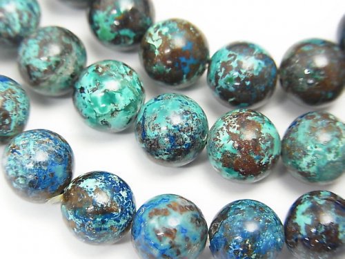 Accessories, Bracelet, Chrysocolla, Round Gemstone Beads