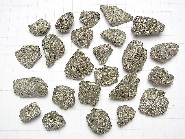 Peru Pyrite Undrilled Rough Rock Nugget (Chips) 100g