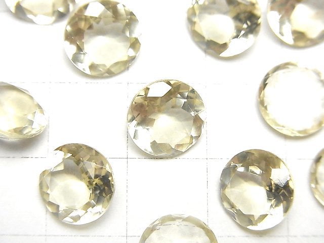 High Quality Golden Labradorite AAA Undrilled Round Faceted 10x10x6mm 3pcs $14.99!