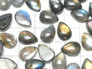 [Video] Labradorite AA++ Pear Shape Cabochon 14x10mm 3pcs