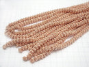 Copper  Rondelle 8x8x5mm half or 1strand beads (aprx.7inch/18cm)