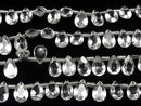 [Video]High Quality Crystal AAA Pear Shape Faceted 12x8mm half or 1strand (18pcs)