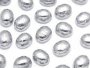 Meteorite (Muonionalusta ) Oval  Cabochon 10x8mm 1pc