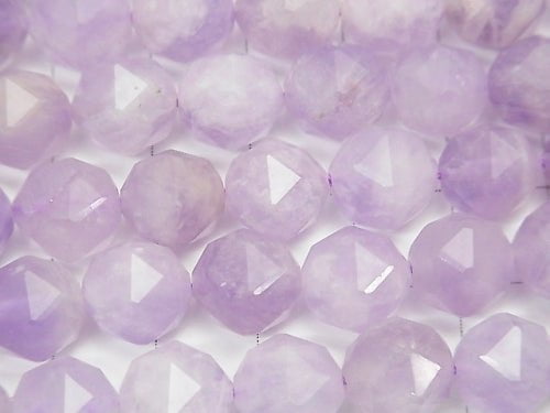 High Quality! Lavender Amethyst AA + Star Faceted Round 10mm half or 1strand beads (aprx.15inch / 37cm)