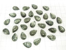 Seraphinite AAA Pear shape  Cabochon 15x10mm 2pcs $6.79!