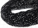 High Quality! Black Spinel AAA Cube Shape 4x4x4mm 1strand beads (aprx.15inch/37cm)